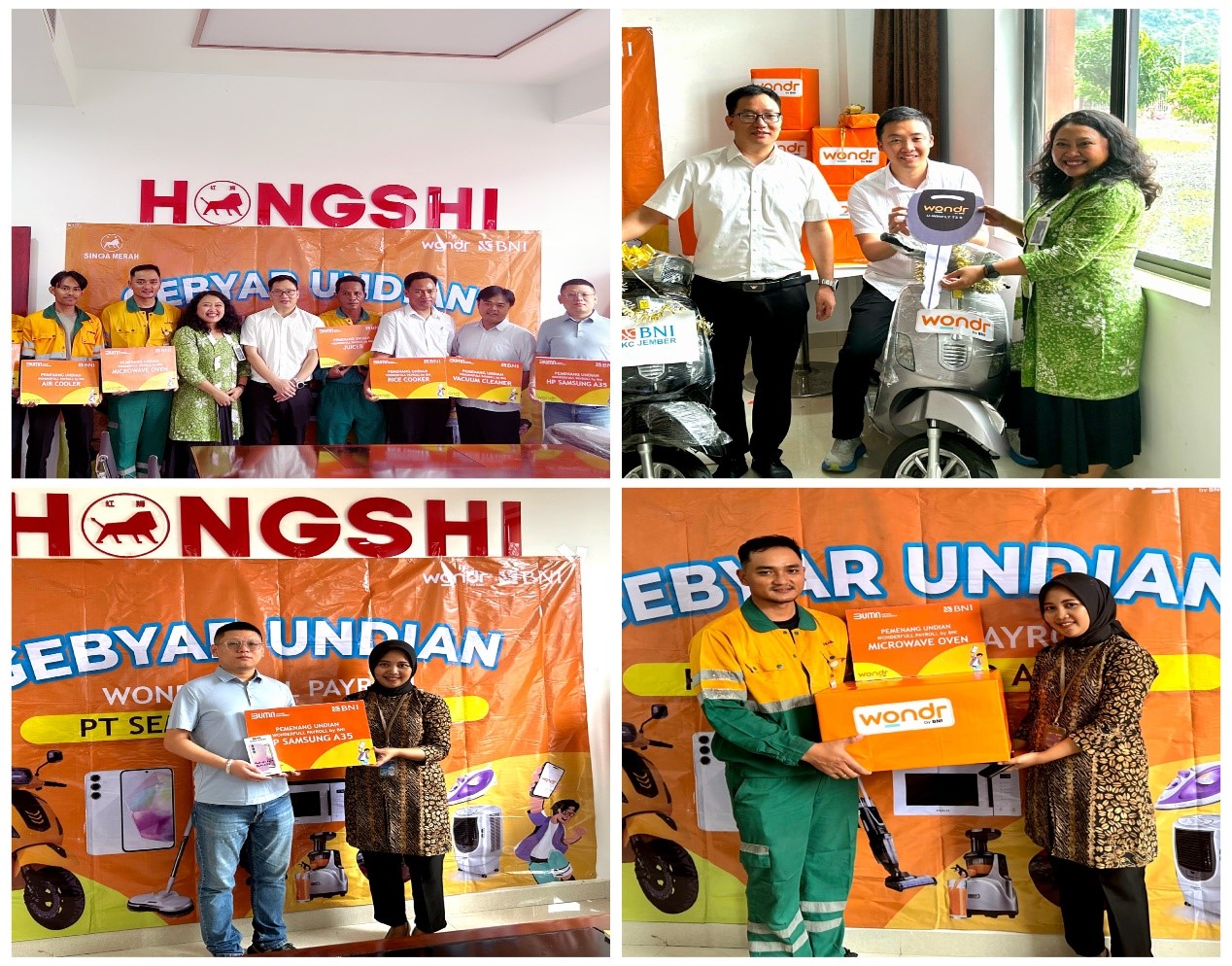 Gratitude for Our Partnership, Winning the Future Together — Bank Negara Indonesia Hosts Loyal Customer Appreciation Lucky Draw at PT Semen Imasco Asiatic Cement Plant 🎉