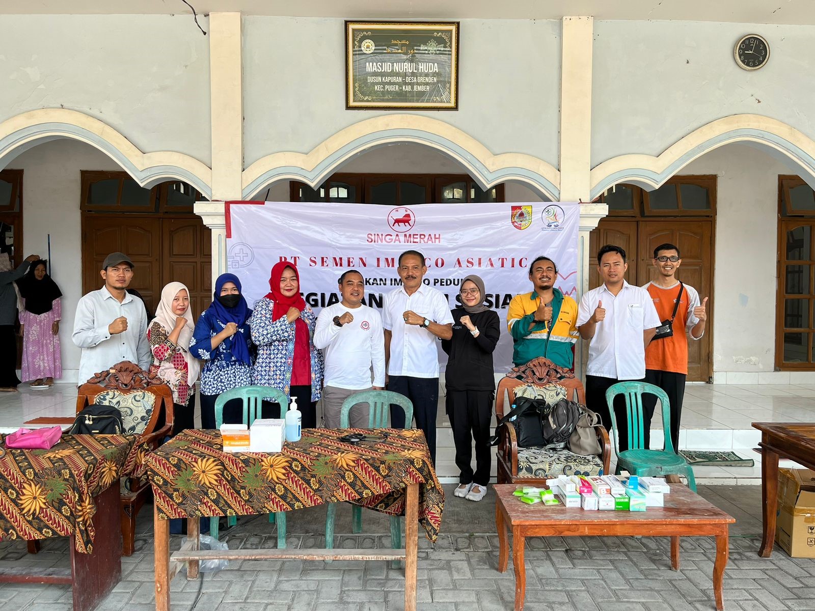 Caring for the Health of Nearby Residents and Strengthening Community Integration — PT Semen Imasco Asiatic Organizes Free Medical Check-ups for Villagers